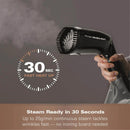 Hamilton Beach HB016 ProCare Handheld Garment Steamer - Black & Bronze