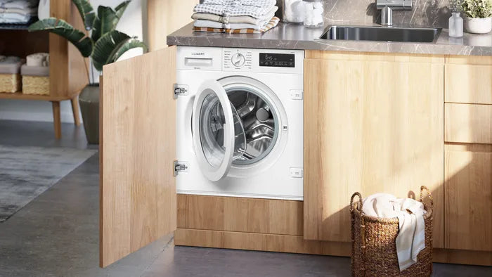 Siemens iQ700 WI14W502GB Built-in 8kg 1400rpm Washing machine - White [Free 5-year parts & labour guarantee]*contact store for price*