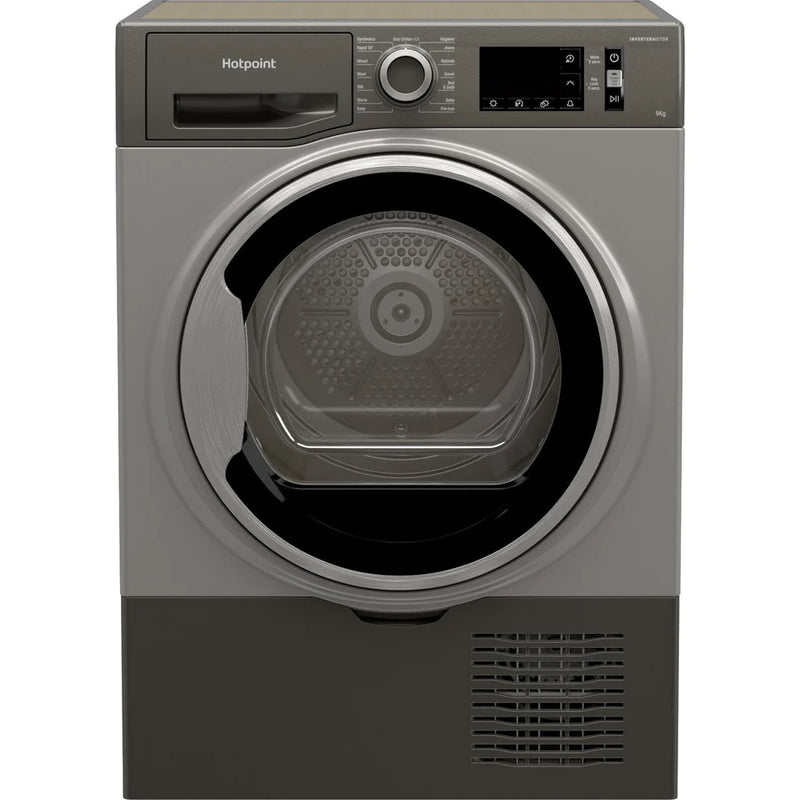 HOTPOINT H3D91GSUK 9kg Condenser Dryer in Graphite