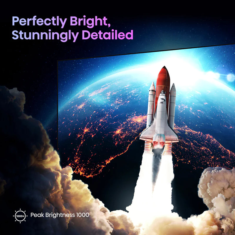 HISENSE 65U7KQTUK 65" Smart 4K Ultra HD HDR Mini-LED TV with Amazon Alexa