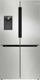 Bosch KFI96APEAG Series 6 Total No Frost French door Fridge Freezer Non-Plumbed Ice & Water - Brushed steel*contact store for price*
