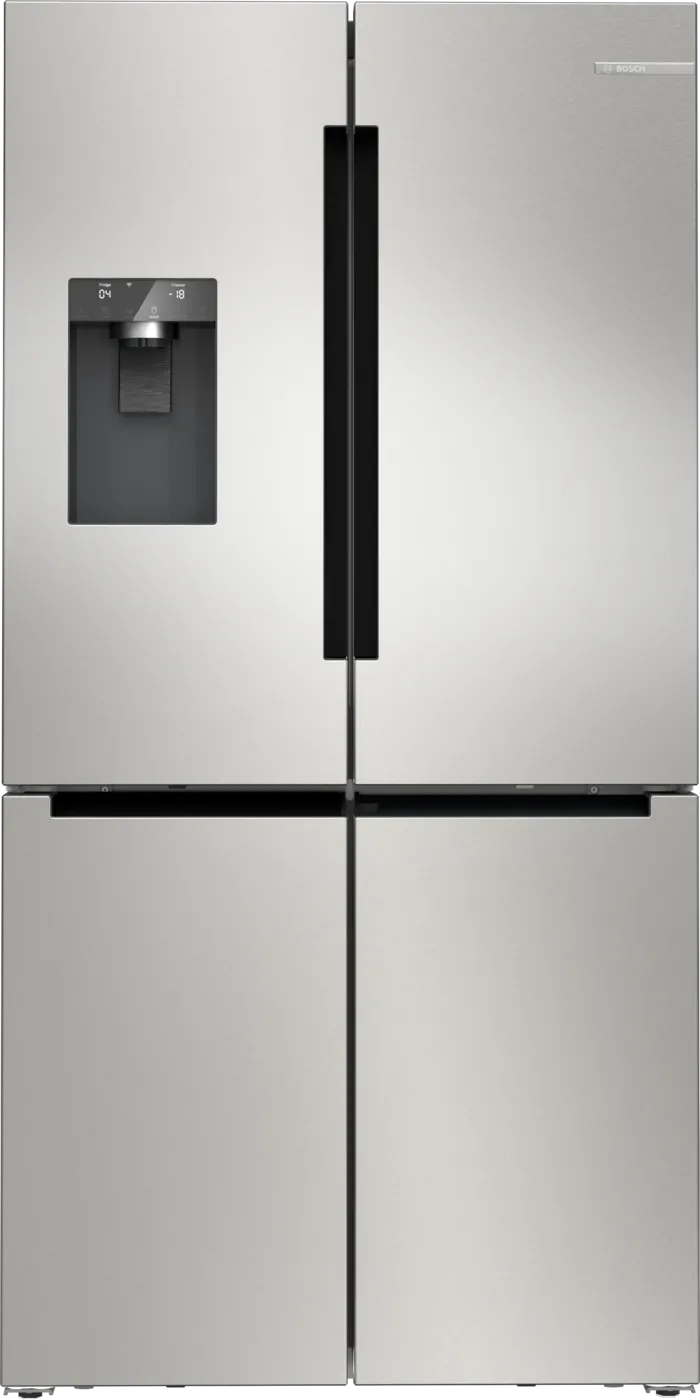 Bosch KFI96APEAG Series 6 Total No Frost French door Fridge Freezer Non-Plumbed Ice & Water - Brushed steel*contact store for price*