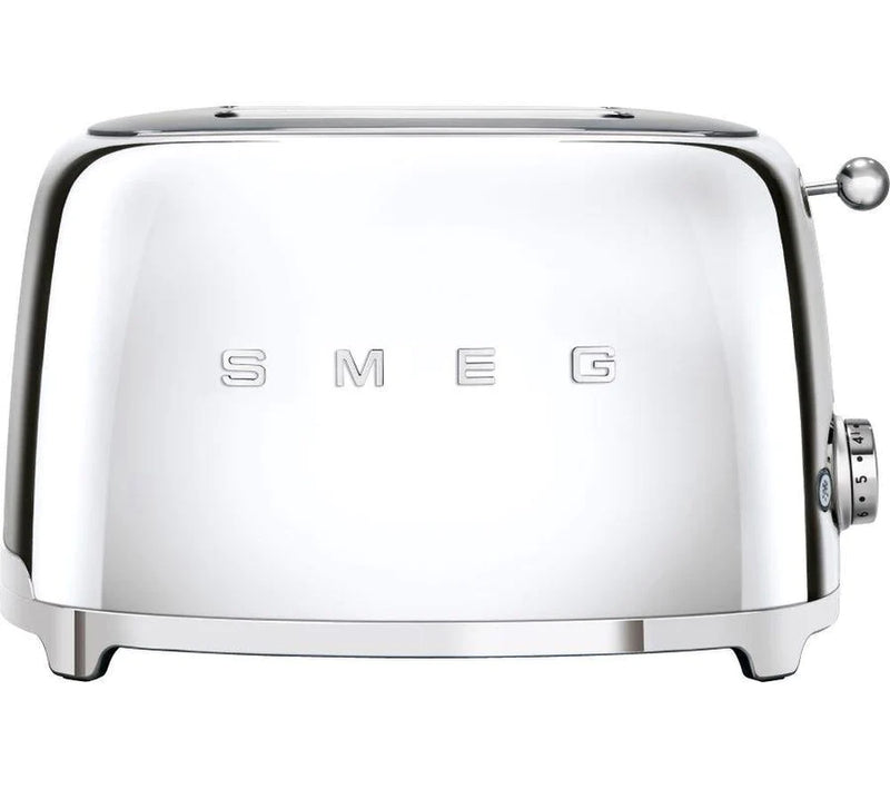 Smeg TSF01SSUK 50's Retro Style Toaster In Stainless Steel