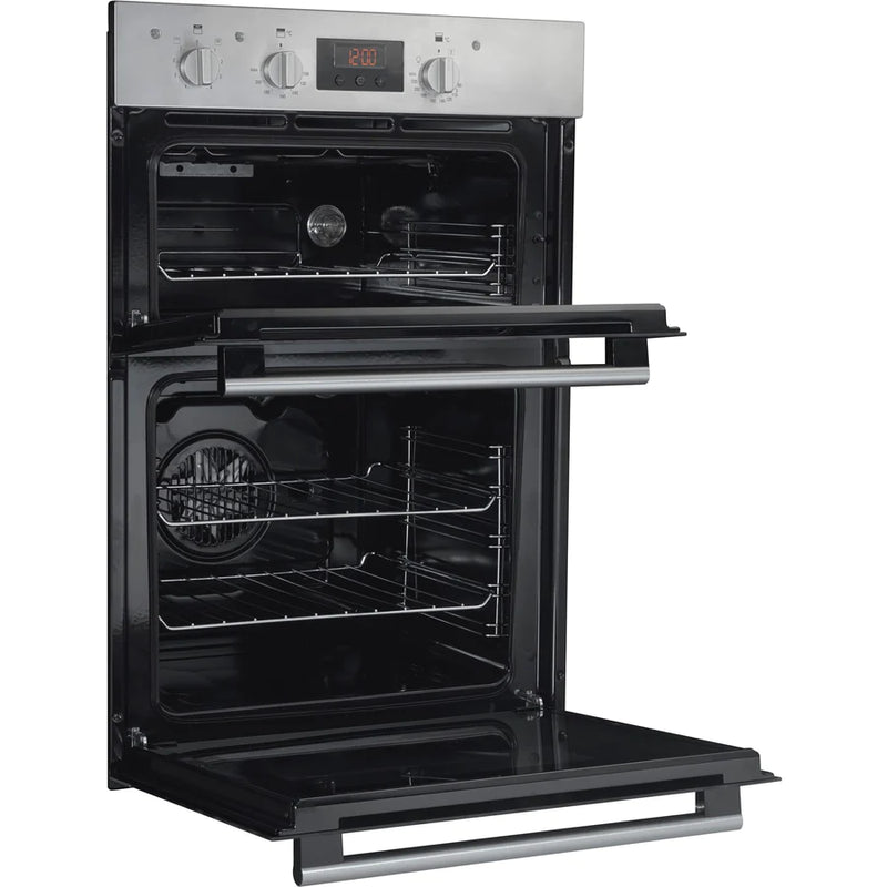 Hotpoint DD2540IX 60cm Electric Built-in Double Oven Stainless Steel