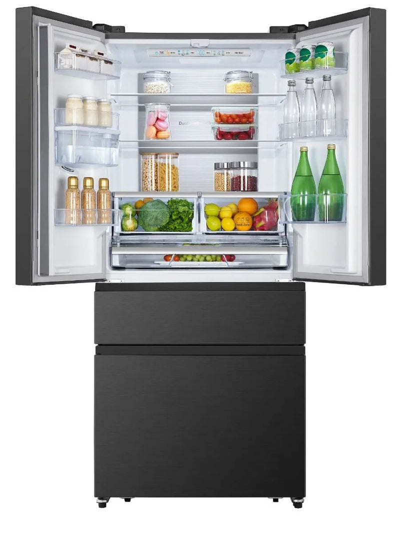 Hisense RF540N4WFE PureFlat Fridge Freezer - Black Stainless Steel*contact store for price*
