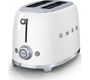 Smeg TSF01WHUK 50's Retro Style Toaster In White