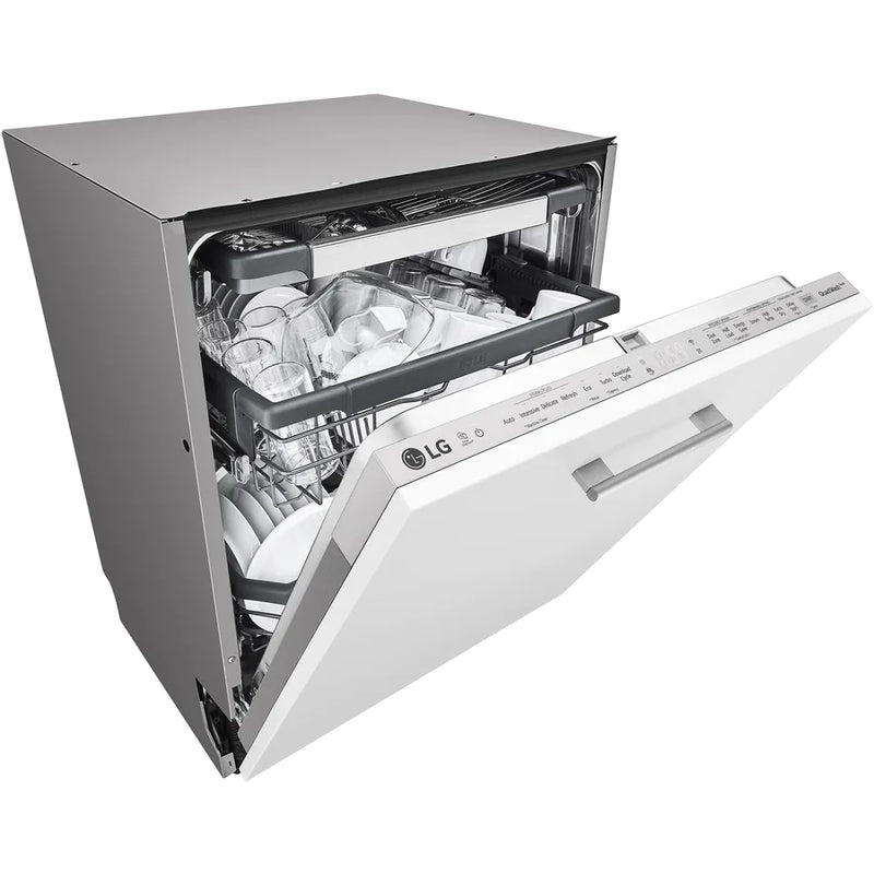 LG TrueSteam™ QuadWash™ DB325TXS 14 place setting Integrated Dishwasher