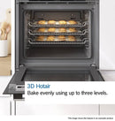 Bosch HHF113BR0B Serie 2 Built-In Single Oven - Stainless Steel