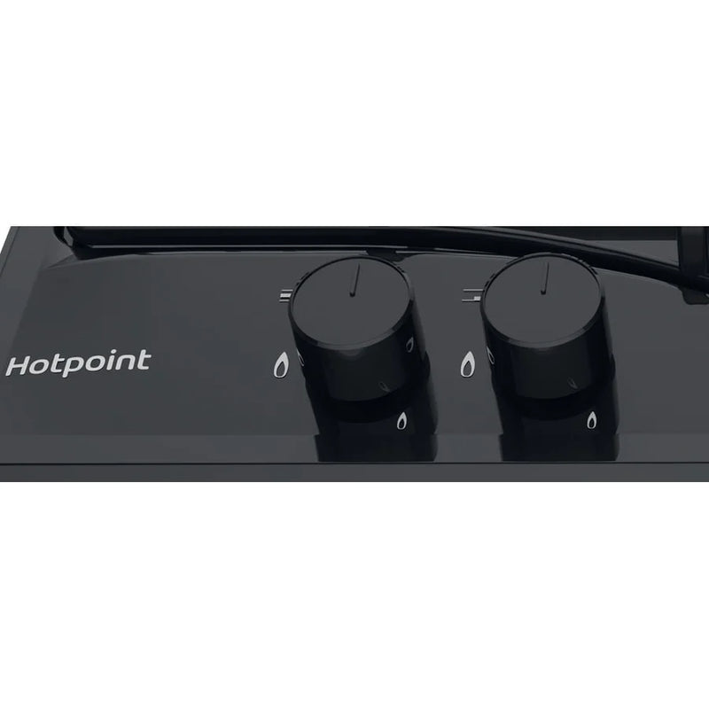 Hotpoint PCN642HBK 60cm Gas Hob - Black