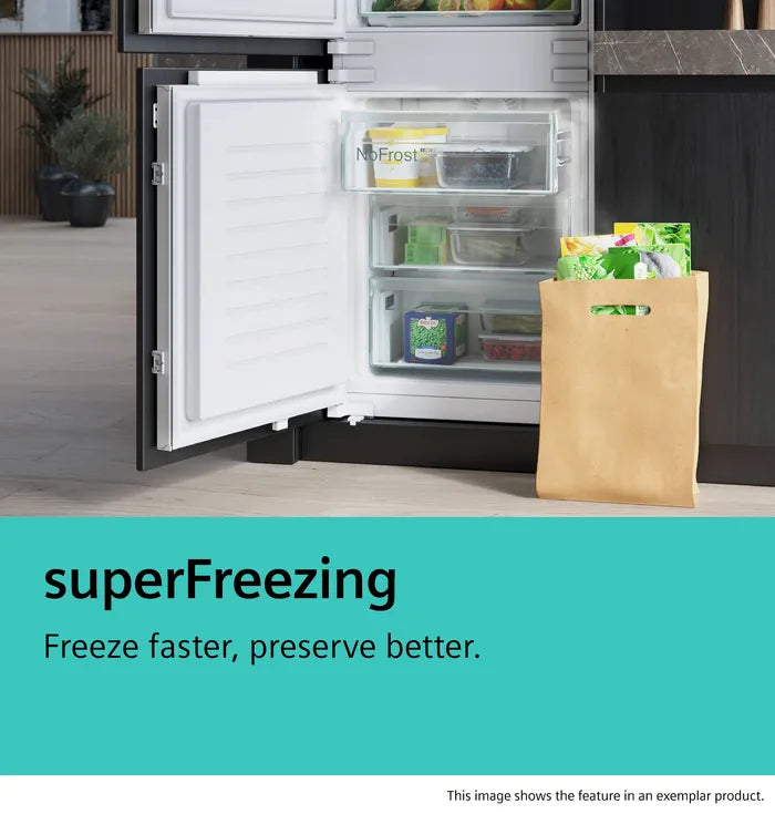Siemens GS36NVIEPG IQ300 Freestanding Frost Free Freezer – Inox*contact store for price*