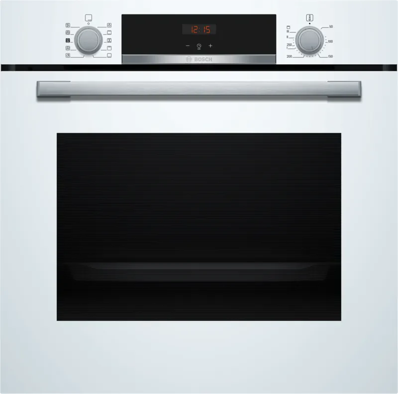 Bosch HQA534BW3B Series 4 Multifunction Steam Single Oven - White*contact store for price*