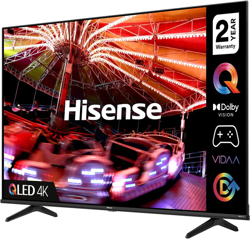 HISENSE 65E7HQTUK 65" Smart 4K Ultra HD HDR QLED TV with Amazon Alexa