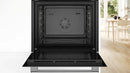 Bosch HQA534BW3B Series 4 Multifunction Steam Single Oven - White*contact store for price*