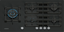 Siemens iQ500 EP9A6MI40 5 Burner 90cm Gas hob - Tempered Black Glass