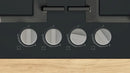 Bosch PNP6B6K40 Series 4 60cm Tempered Glass Gas Hob - Black*contact store for price*