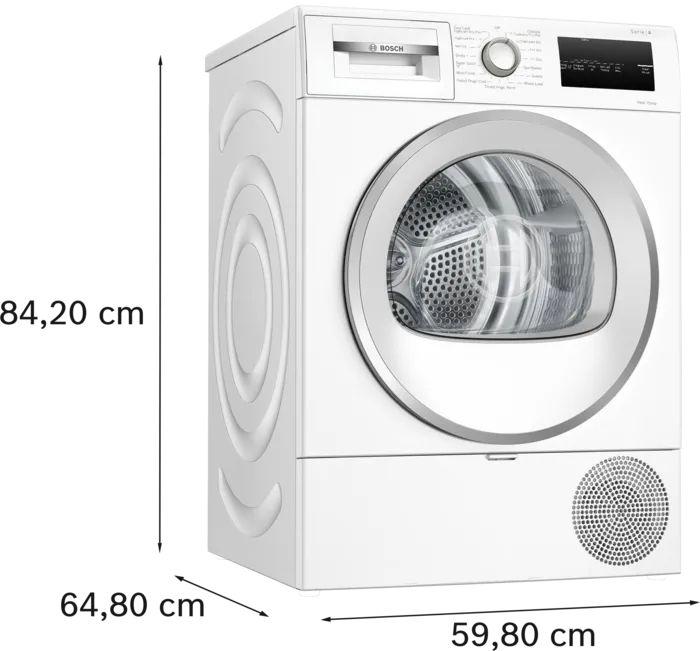 Bosch WTH85224GB 8kg Heat Pump Tumble Dryer - White*contact store for price*