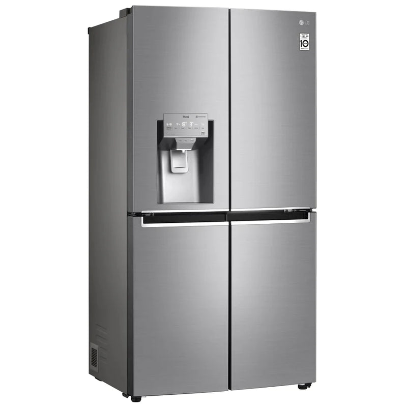 LG GML945PZ8F NatureFRESH™ Multi-Door Fridge Freezer With Plumbed Ice & Water - Shiny Steel