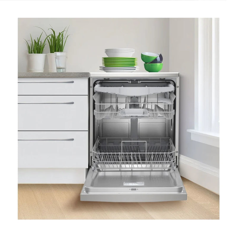 Bosch SMS2HVI66G 13 Place Settings Freestanding Dishwasher - Silver