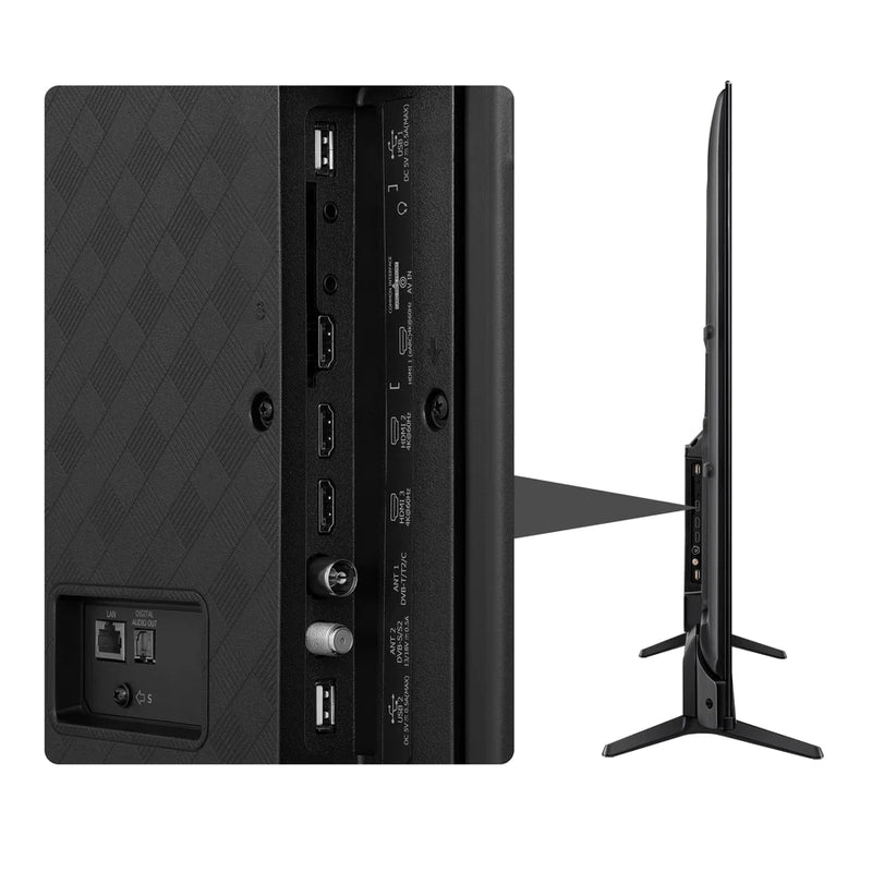 HISENSE 65A6KTUK 65" Smart 4K Ultra HD HDR LED TV with Amazon Alexa