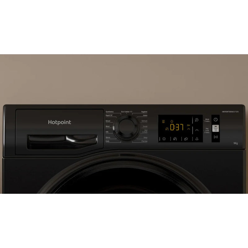 Hotpoint H3D91BUK 9KG Condenser Tumble Dryer - Black