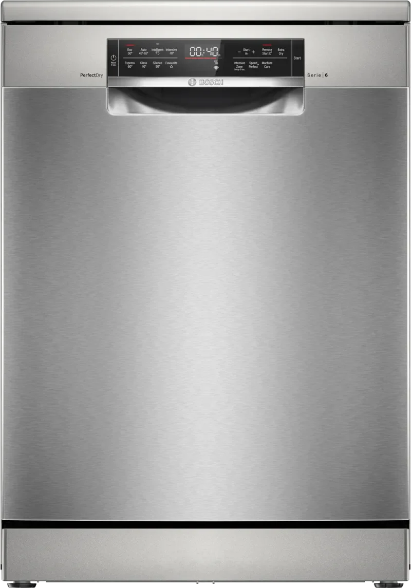 Bosch SMS6TCI02G Series 6 14-place setting dishwasher - Brushed Stainless Steel [Free 5-year guarantee]*contact store for price*