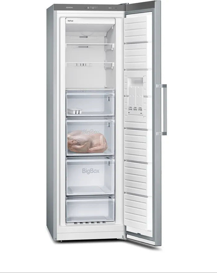 Siemens GS36NVIEPG IQ300 Freestanding Frost Free Freezer – Inox*contact store for price*
