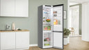 Bosch KGN39OCAFG Series 4 70/30 Total No Frost fridge freezer - Cast Iron