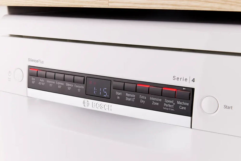 Bosch SPS4HMW49G Serie 4 Slimline Freestanding Dishwasher - White*contact store for price*