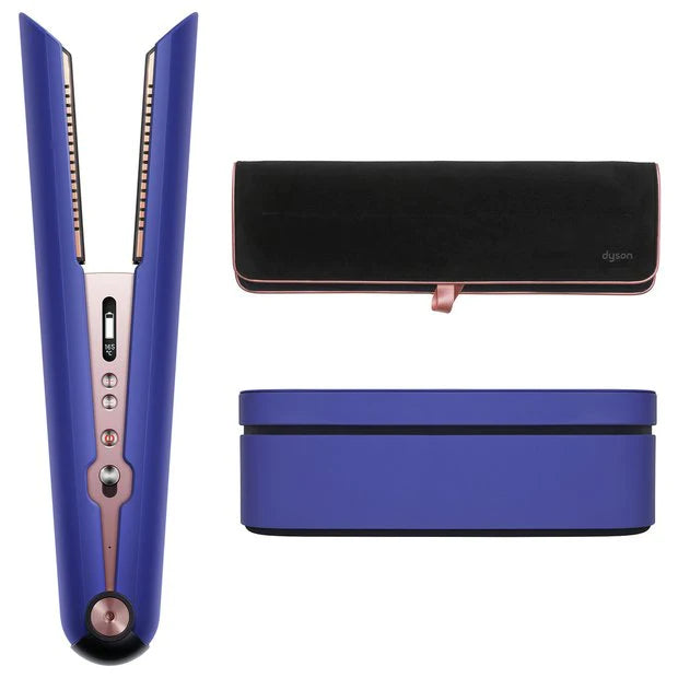 DYSON Corrale Hair Straightener Special Edition Gift Set - Vinca Blue & Rosé (426146-01)