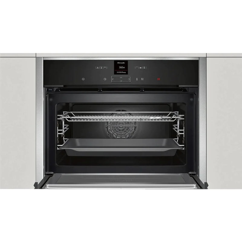 NEFF N70 C17MR02N0B Built-in Combination Microwave Oven & Grill - Stainless Steel