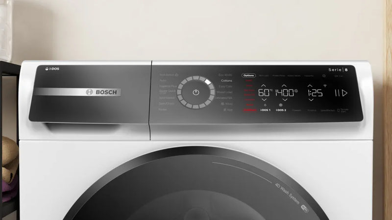 Bosch WGB256A2GB Series 8 iDos 10kg 1400rpm Washing Machine - White [Free 5-year parts & labour guarantee]  *Contact store for pricing*