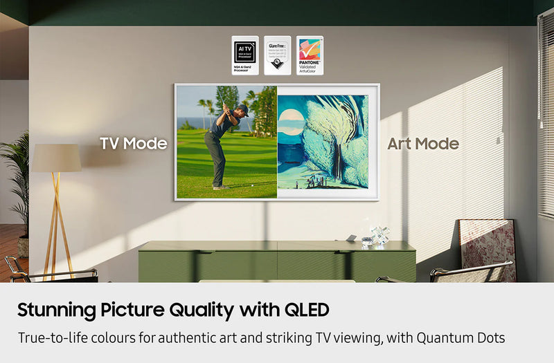 SAMSUNG QE50LS03F The Frame 50" QLED 4K Art Mode Vision AI Smart TV 2025*contact store for price*