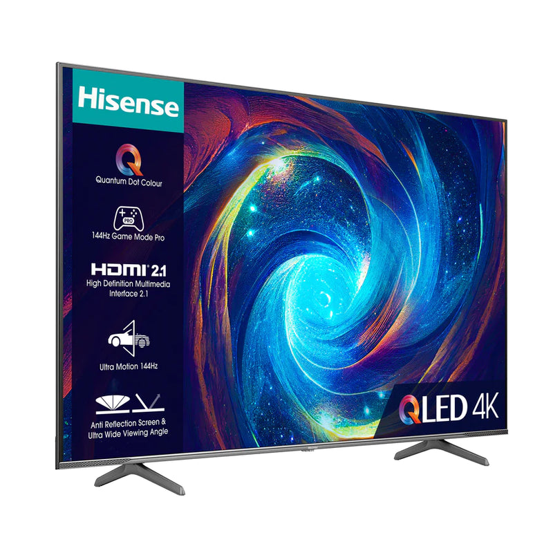 Hisense 55E7KQTUKPro 55'' QLED 4K UHD HDR Smart Gaming TV