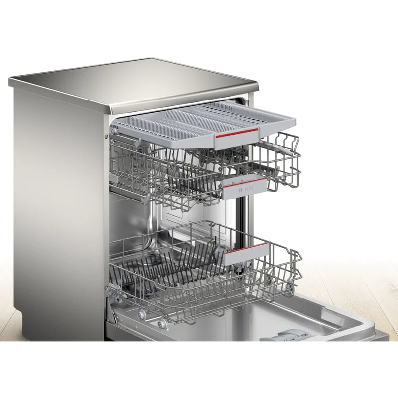 Bosch Series 4 SMS4HMI00G 14 place setting dishwasher - Silver Inox