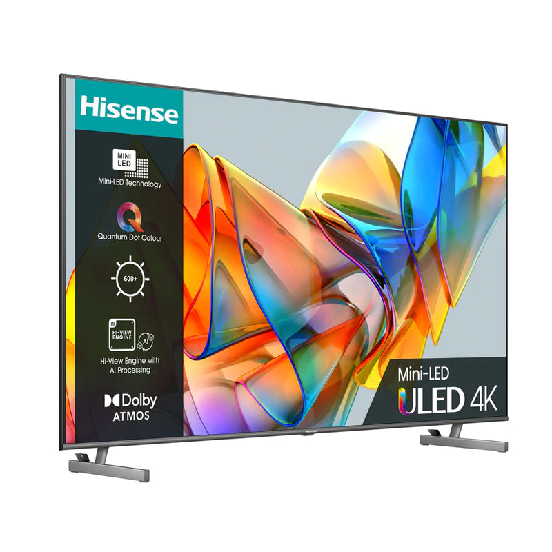 Hisense 65U6KQTUK 65'' Mini LED 4K UHD Smart TV