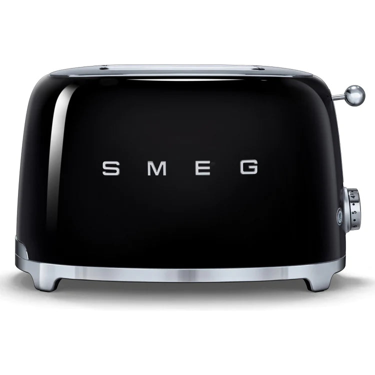 Smeg TSF01BLUK Retro Style Two Slice Toaster-Slate Black