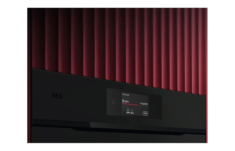 AEG 8000 NKK8N721T built-in Microwave & Oven - Matt Black*contact store for price*