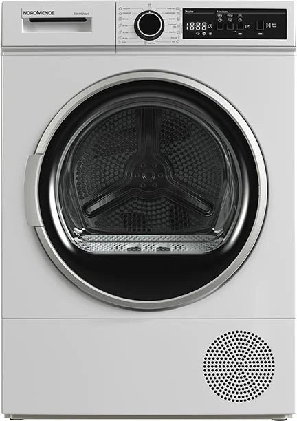 Nordmende TDHP80WH 8kg Heat Pump Tumble Dryer In White - Free 3 Year Parts & Labour Warranty On Registration