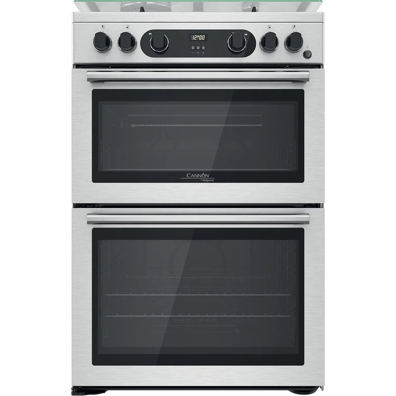CANNON by Hotpoint CD67G0CCX 60 cm Gas Cooker - Inox