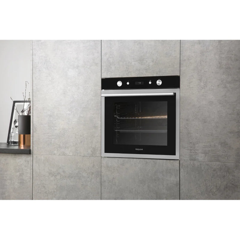 Hotpoint Class 6 SI6864SHIX Built In Electric Single Oven - Stainless Steel