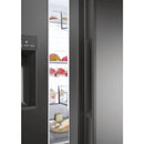 Haier HSW59F18EIPT Plumbed ice & water American style fridge freezer - Black*contact store for price*
