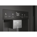 Haier HSW59F18EIPT Plumbed ice & water American style fridge freezer - Black*contact store for price*