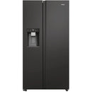 Haier HSW59F18EIPT Plumbed ice & water American style fridge freezer - Black*contact store for price*