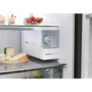 Haier HSW79F18DIPT SBS 9O Series 7 Plumbed ice & water American fridge freezer - Black
