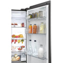 Haier HSW79F18DIPT SBS 9O Series 7 Plumbed ice & water American fridge freezer - Black