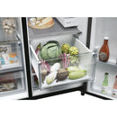 Haier HSW79F18DIPT SBS 9O Series 7 Plumbed ice & water American fridge freezer - Black
