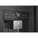 Haier HSW79F18DIPT SBS 9O Series 7 Plumbed ice & water American fridge freezer - Black
