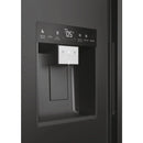 Haier HSW79F18DIPT SBS 9O Series 7 Plumbed ice & water American fridge freezer - Black