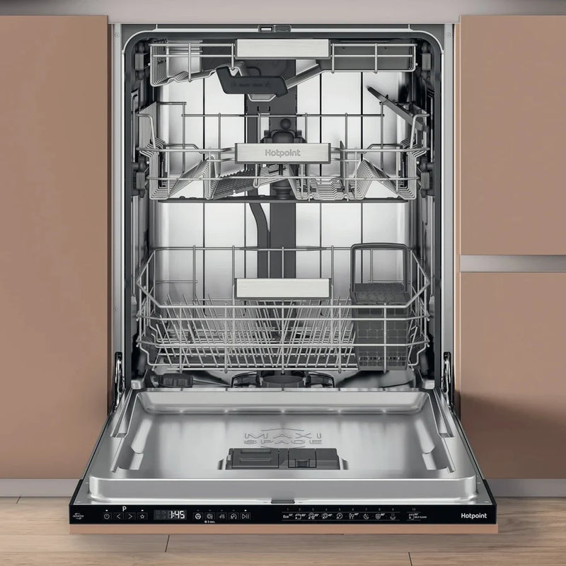Hotpoint H8IHP42L 14 place setting Fully Integrated Dishwasher [top cutlery rack]