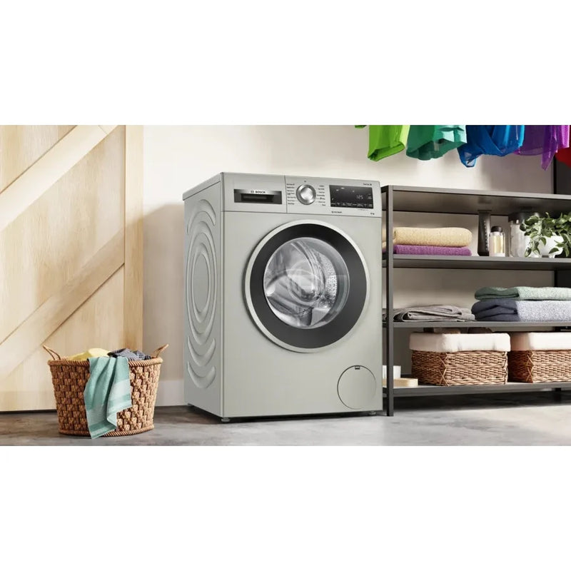 Bosch WGG254ZSGB Series 6 10kg 1400rpm washing machine - Silver Inox [Free 5-year guarantee] LAST ONE  *Contact store for pricing*